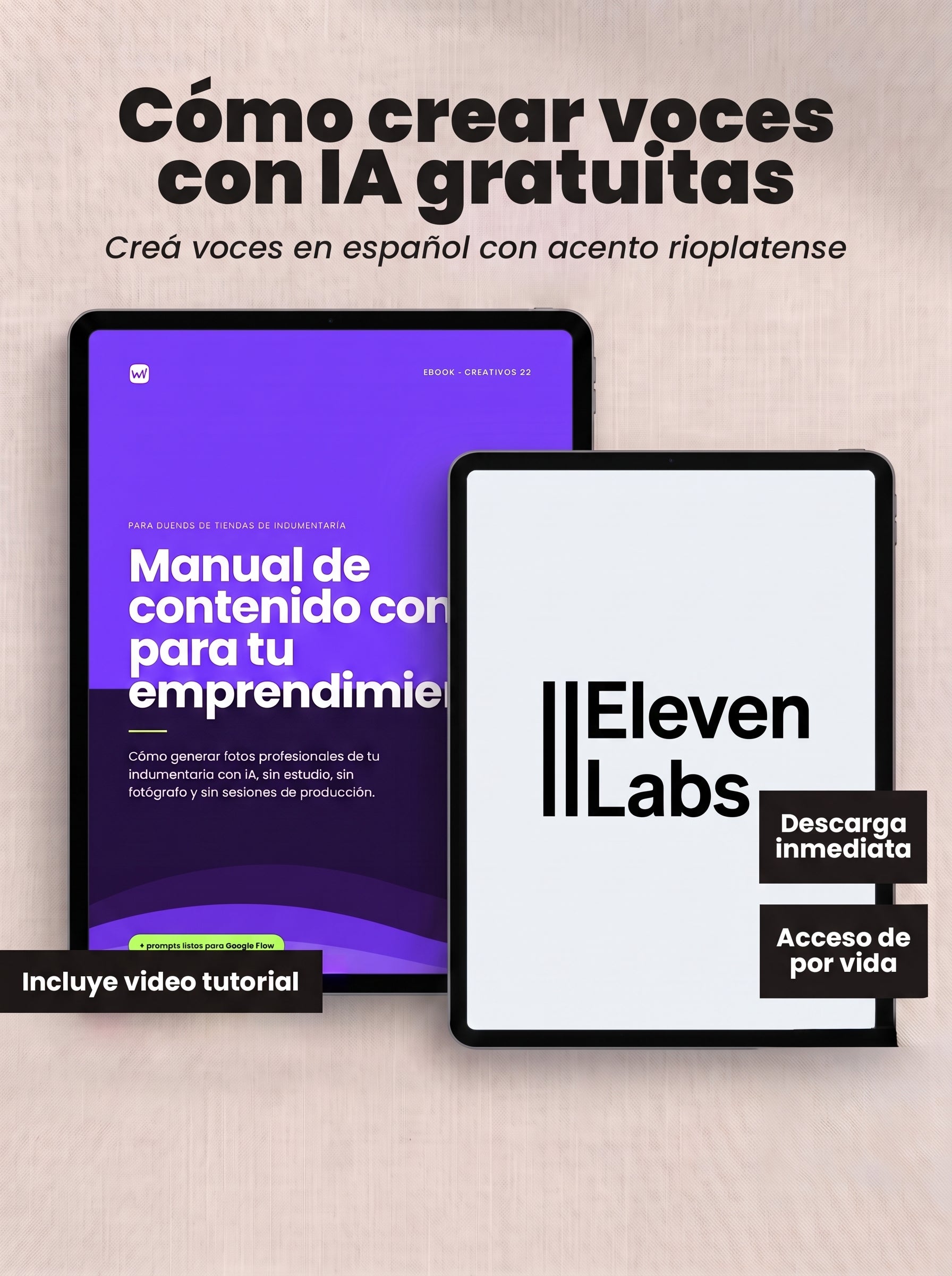 CÓMO CREAR VOCES ARGENTINAS CON IA